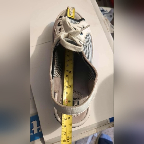 FLY LONDON Wedge Sandals Women No Size (6-7) Black And White Laces - Picture 14 of 14